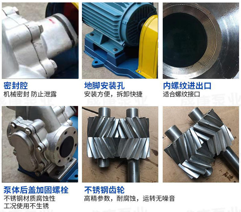 nyp高粘度轉(zhuǎn)子泵細(xì)節(jié)